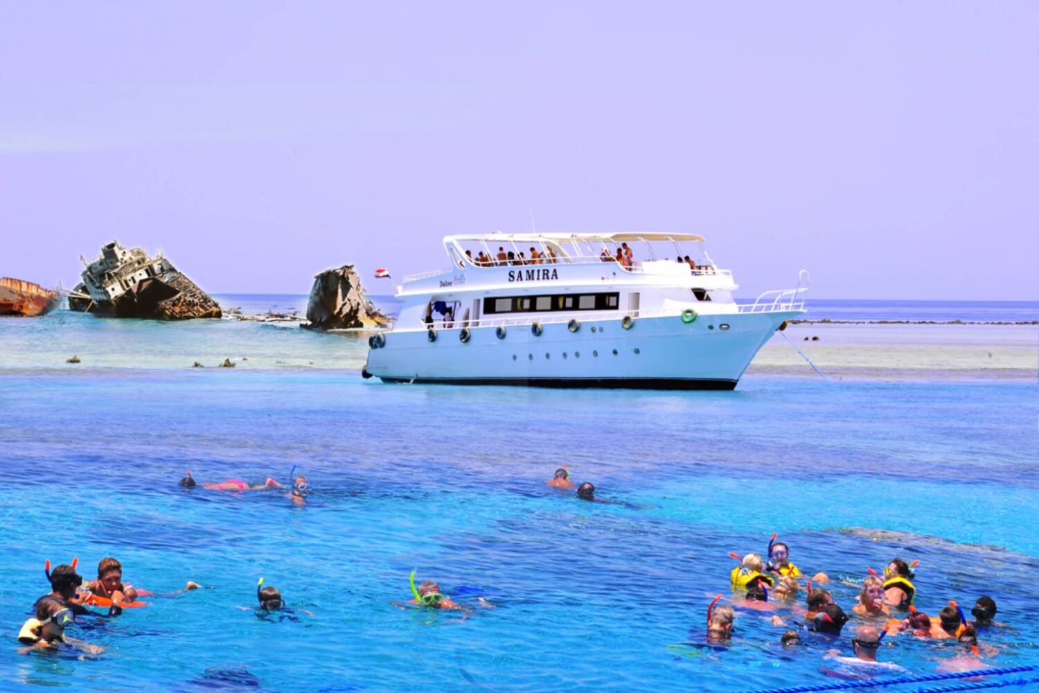 Tiran Island in Sharm El Sheikh.