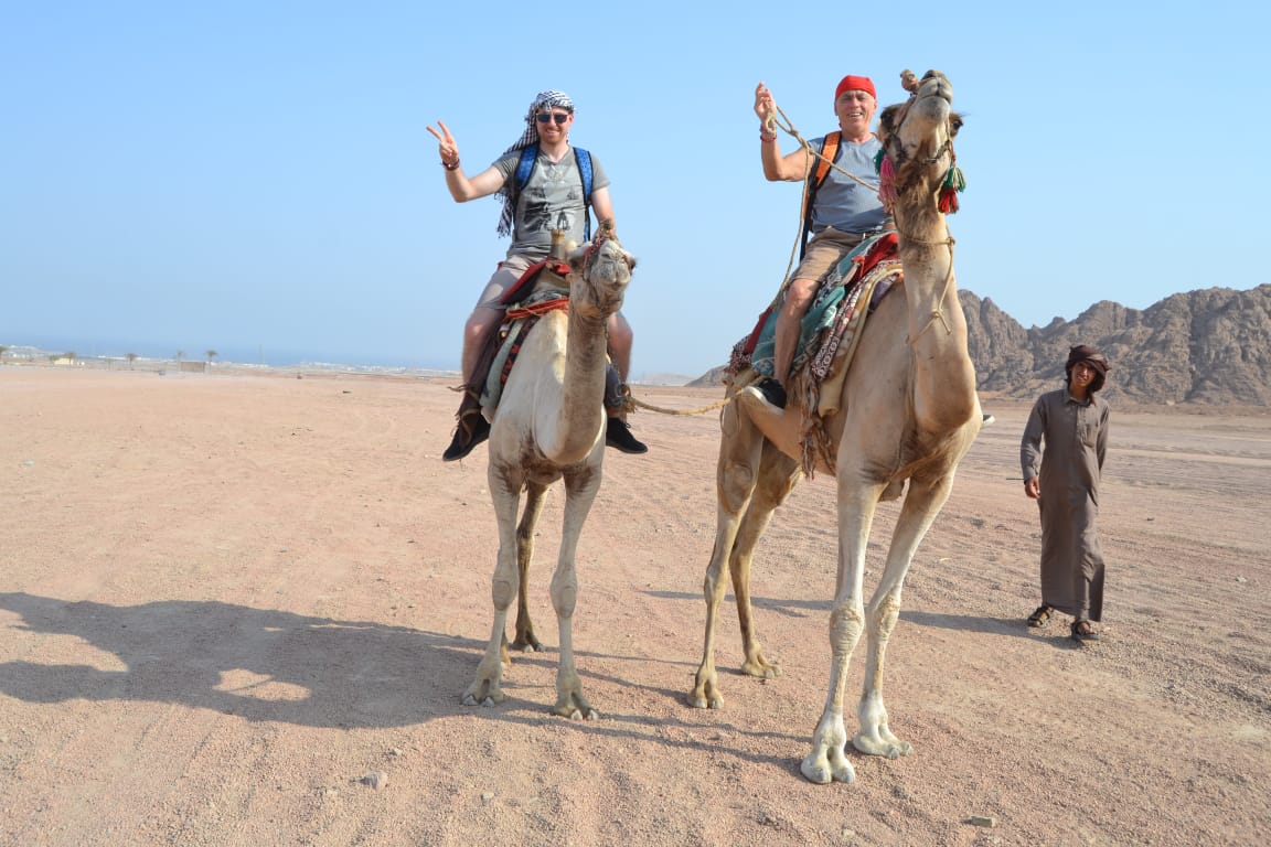 From Hurghada : One Hour Camel Ride Including Bedouin Guide & Drinks.